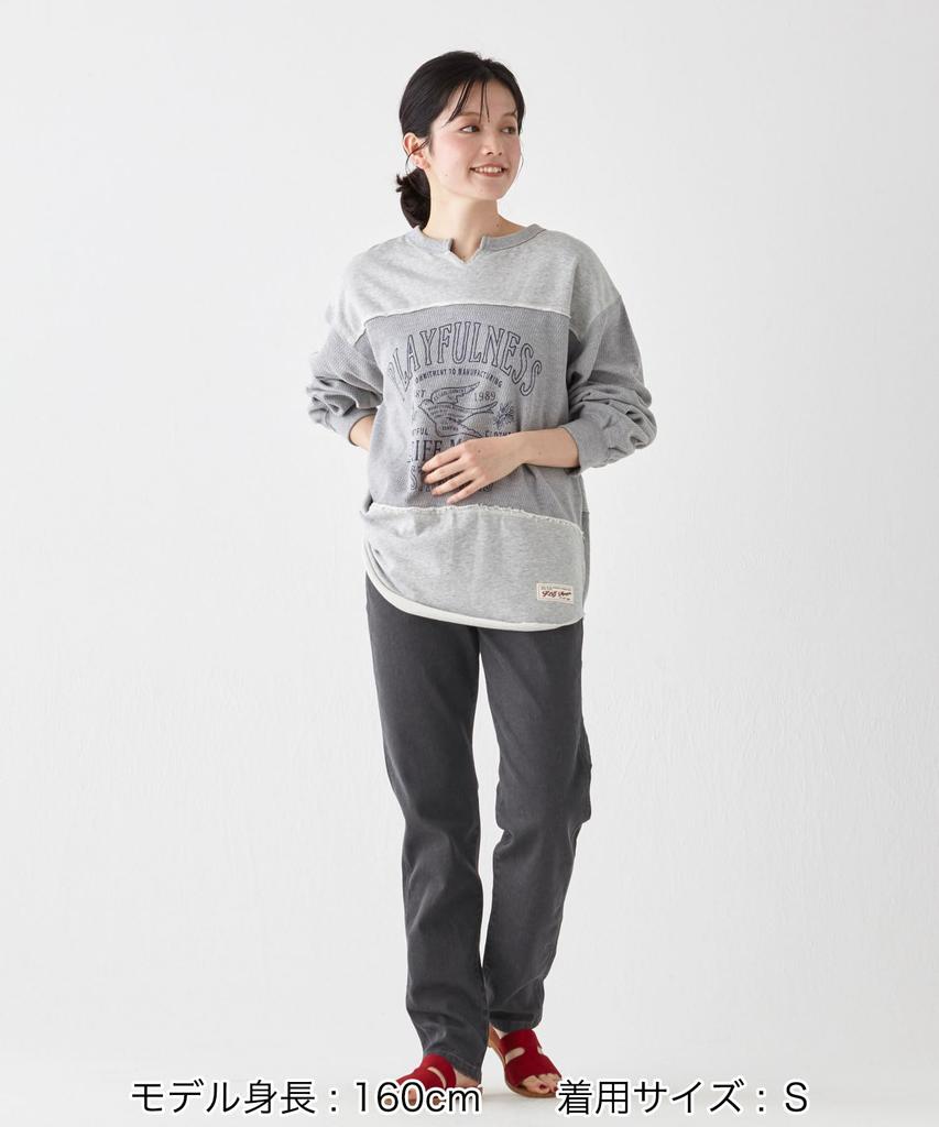 Cliff Mayer Jean Charcoal pour Homme 5 Poches, X-Large,