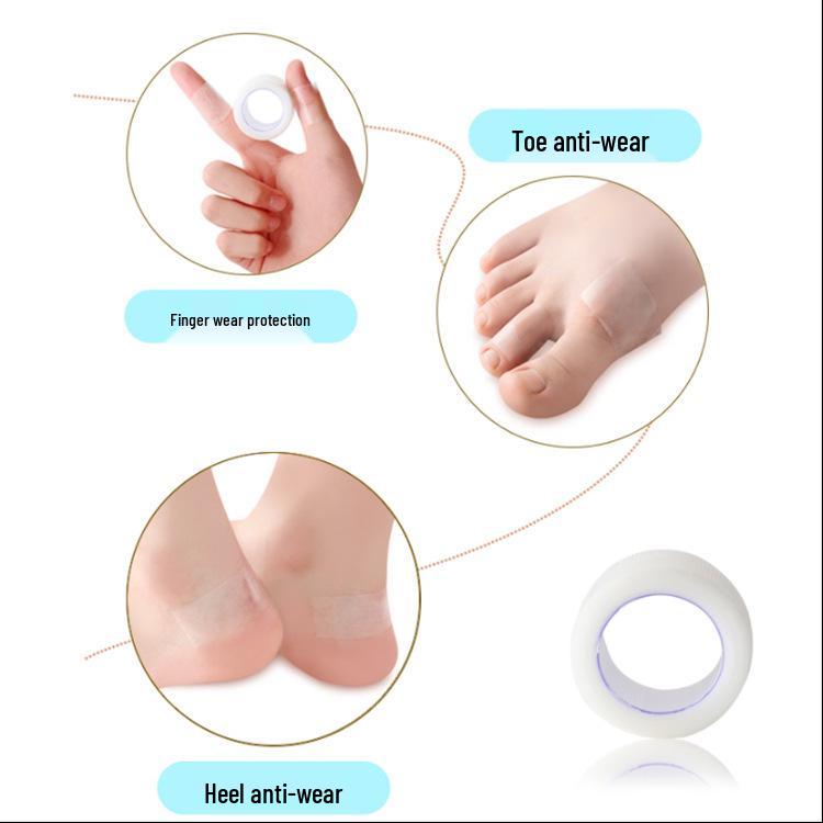 Invisible Anti-Blister Heel & Toe Stickers for Women's High Heels - Breathable, Ultra-Thin, and Comfortable