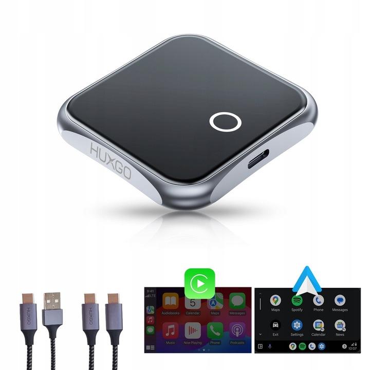 Huxgo Bezprzewodowy Adapter 2W1 Do Apple Carplay I Android Auto By963A