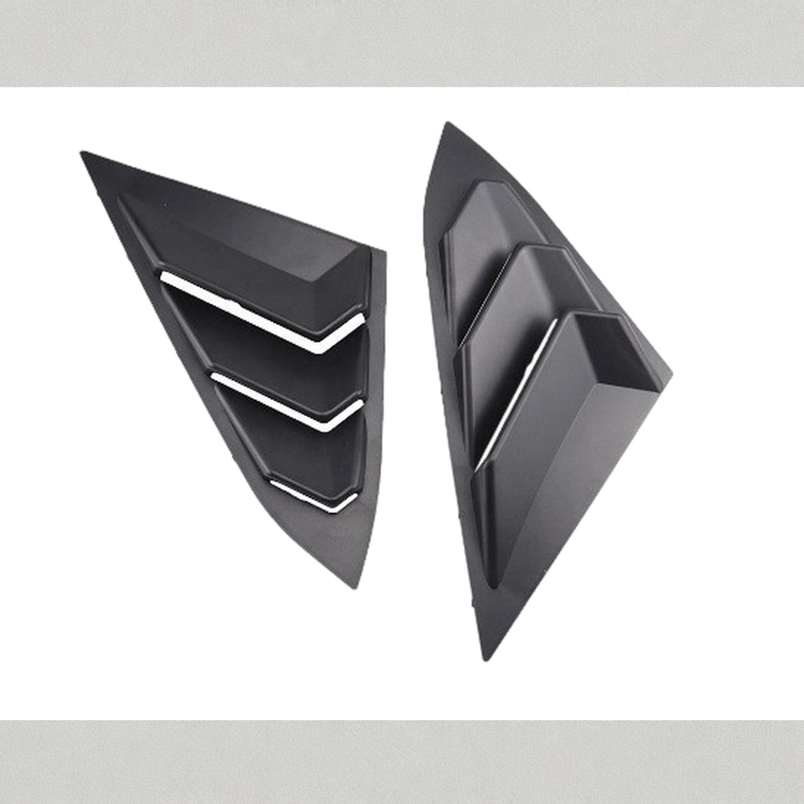 

Rear Side Window Decorative Outle is suitable for the tenth generation Civic rear window blind side One Size