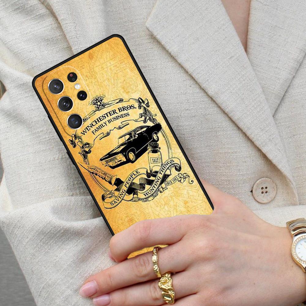 Supernatural Winchester Cell Phone Case for Samsung Galaxy S26 Ultra S25 S24 S23 S22 S21 S20 Note10 Cover