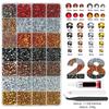 Premium Resin Nail Art Gems Pearls Style Flat Back Rhinestones For Professional Or Home Manicure Flatback Gems