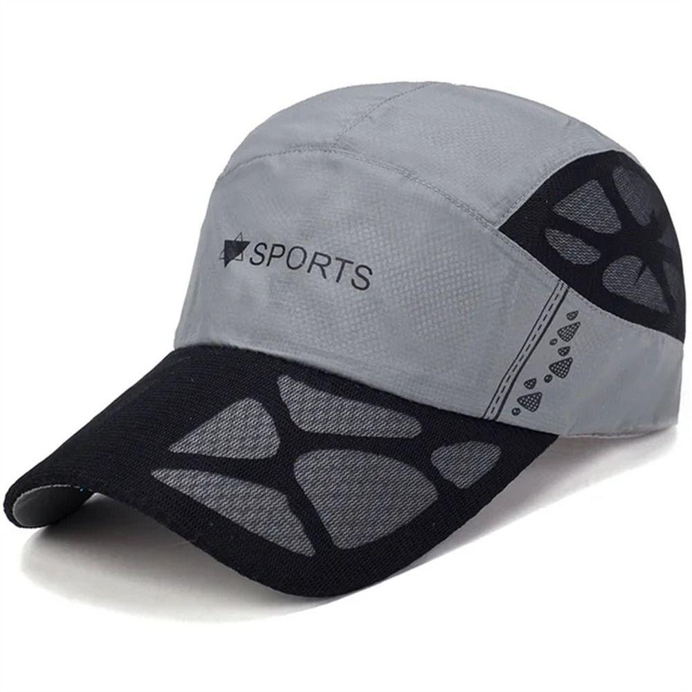 Adjustable Running Cap Sun Protection Tennis Hat Outdoor Sports Baseball Hat  Climbing Cycling