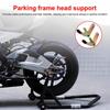 Motorcycle Rear Stand 2pcs Heavy Duty Motorcycle Stand Attachment Swingarm Spool Lift Stand Motorcycle Swingarm Spools Rear
