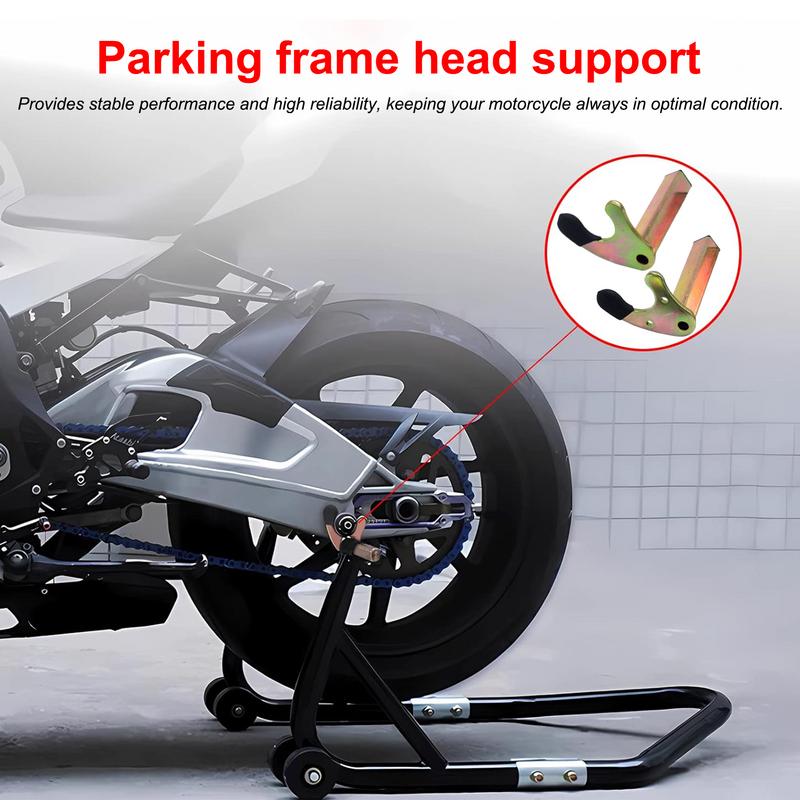 Motorcycle Rear Stand 2pcs Heavy Duty Motorcycle Stand Attachment Swingarm Spool Lift Stand Motorcycle Swingarm Spools Rear