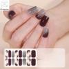 Strong Adhesive Nail Strips Polish Film Decals Stick On Art Decals Without LED Lamps Curing Stylish and Long Lasting