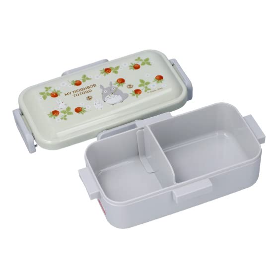 Ghibli Bento 1 Dishwasher and Microwave Soft Bento Made in Studio My Neighbor Raspberry Set Box, Tier, Safe, Box, Japan, 530ml, Antibacterial, Ghibli,