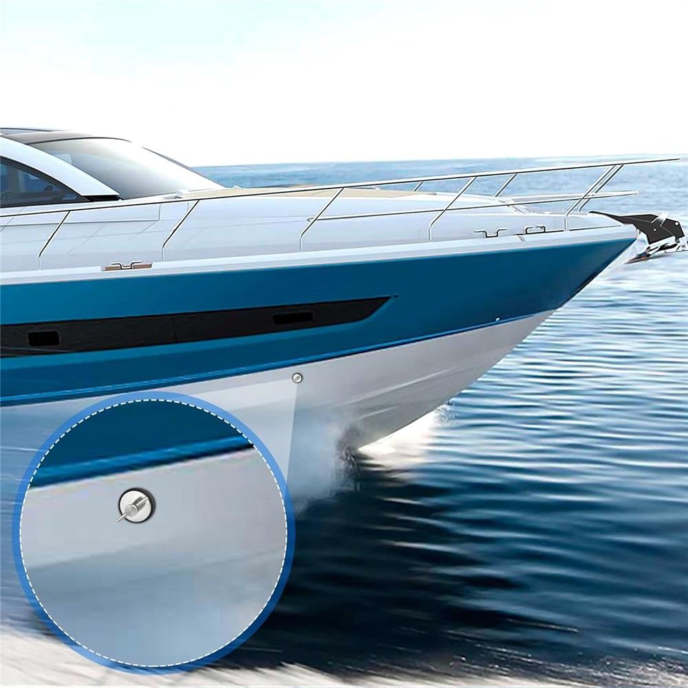 Bouchon de vidange en caoutchouc, Style rabattable, coque Livewell, cale, tableau arrière, digue, accessoires de bateau marin