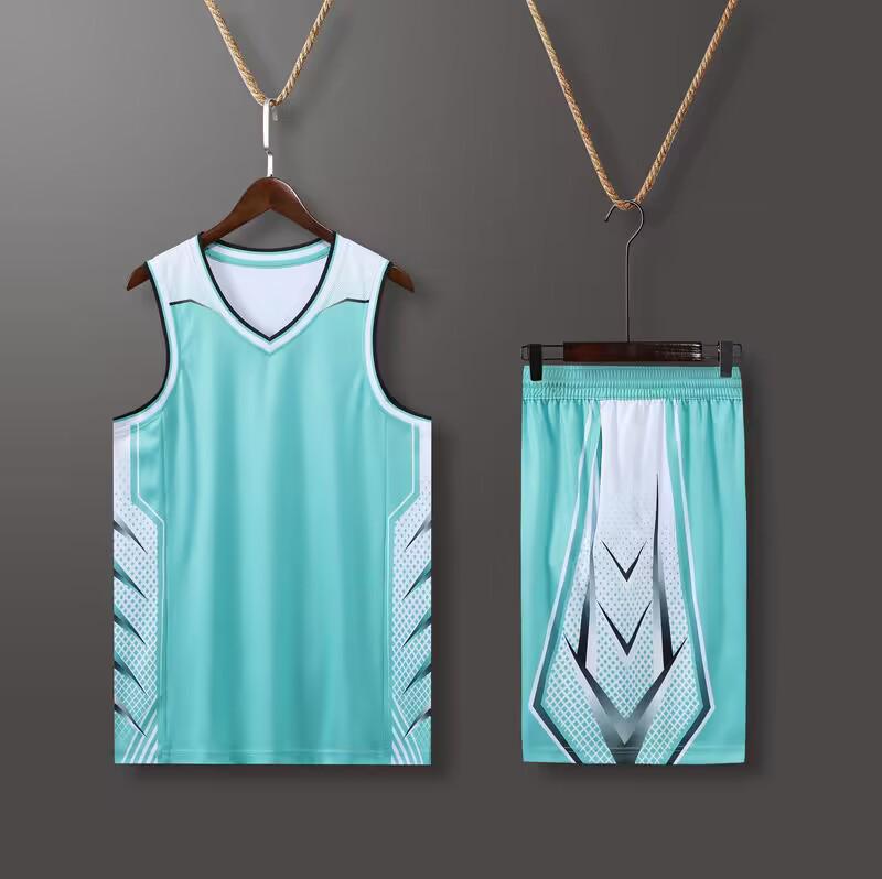 Custom Printed Plus Size Basketball Uniform Set - Men's Team Sports Jerseys