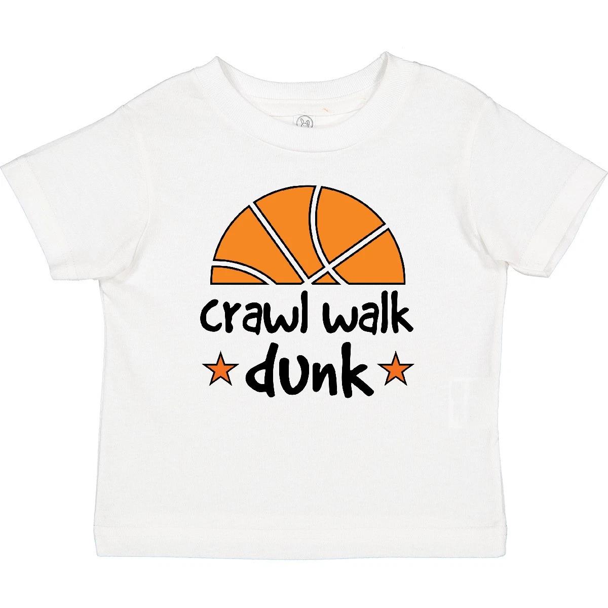 Inktastic Basketball Crawl Walk Dunk Baby T-Shirt Team Star Boys Girls Infant 130