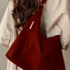 2025 Niche Design New Commuter Fashion Tote Women's Bag Wedding Red Versatile Simple Large Capacity Shoulder Bag