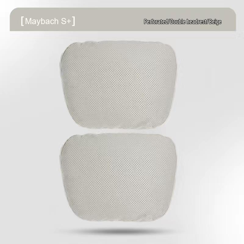 Poduszka zagłówka do samochodu Mercedes Klasa S Maybach i BMW - Ochraniacz karku i podparcie lędźwiowe