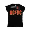 AC/DC Womens/Ladies Red Logo Cotton T-Shirt