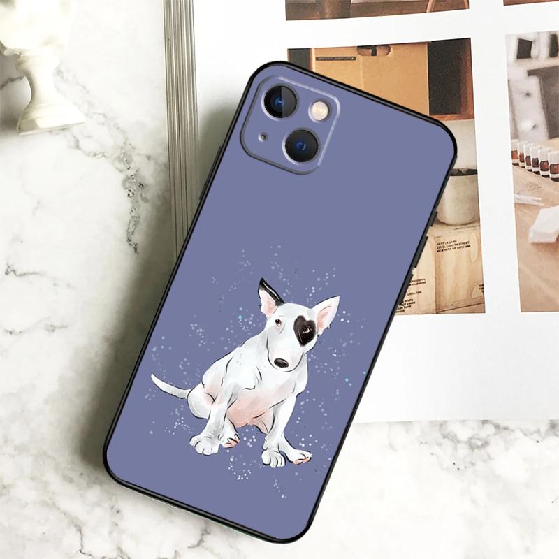 English Bull Terrier Phone Case For iPhone 17 16 15 14 13 11 12 Pro Max Plus 12 13 Mini 16e 17 Air Cover Coque