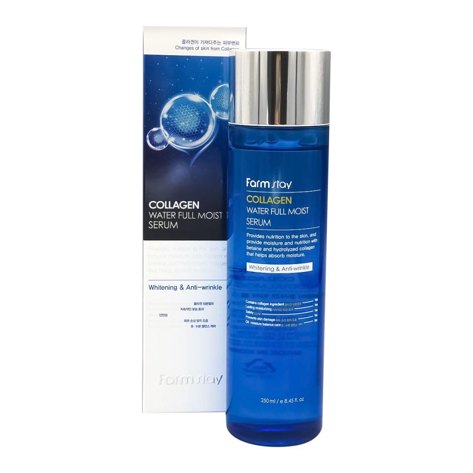 

Увлажняющая коллагеновая сыворотка для лица,FarmStay Collagen Water Full Moist Serum,250мл