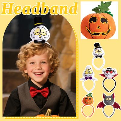 Halloween Bavlna plněná Dýně Pavouk Netopýr/ Čelenka Ozdoba hlavy Párty Tanec Festival Vlasové doplňky Rekvizity