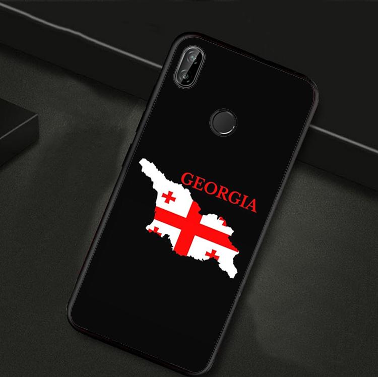 

Georgia Flag For Huawei Nova Y70 Y60 Y90 Y61 Y91 Y73 Y72 12s 12i 11i 8i 9 10 SE P30 P40 Lite P60 Pro Case Nova 10 SE