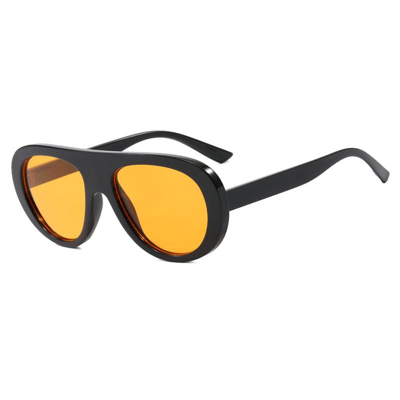 Small Frame Single Beam Toad Sunglasses Retro Sunglasses Sunglasses Ladies