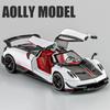 1/24 Pagani Huayra BC Supercar Alloy Die Cast Toy Car Model Sound and Light Pull Back Children's Toy Collectibles Birthday Gift