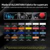 Betterhumz For BMW F20 F21 Series 1 Center Console Gear Shifter Trim Panel Stickers Made of Alcantara Car Interior Accessories