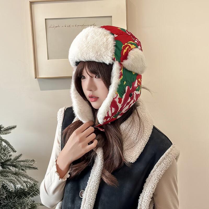 Warm Plush Knitted Beanie Hat