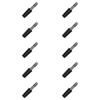 10 Pack 3mm Gold Plated Socket High Temp Resistant Electrical Connector For Multimeter Probe Power Supply Projects