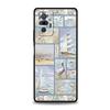 Ocean Coastal Seashell Seaweed Pattern Phone Case Cover for Redmi 14C 13C 12 10C Note 14 13 12 10 11 Pro Plus K40 Pro Soft TPU