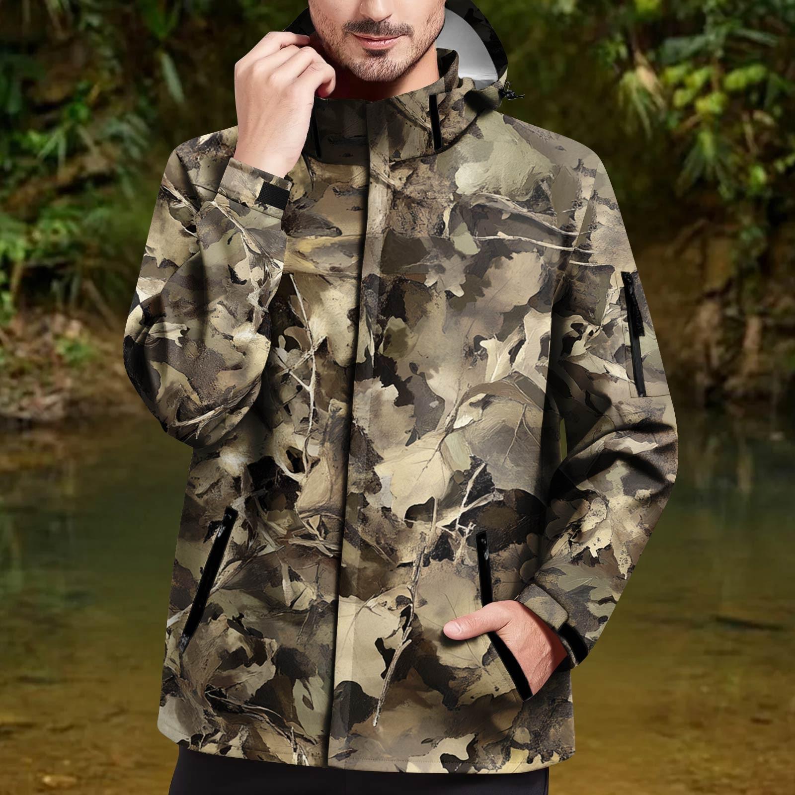 

Мужская водонепроницаемая ветровка, легкий дождевик с капюшоном для повседневной носки S