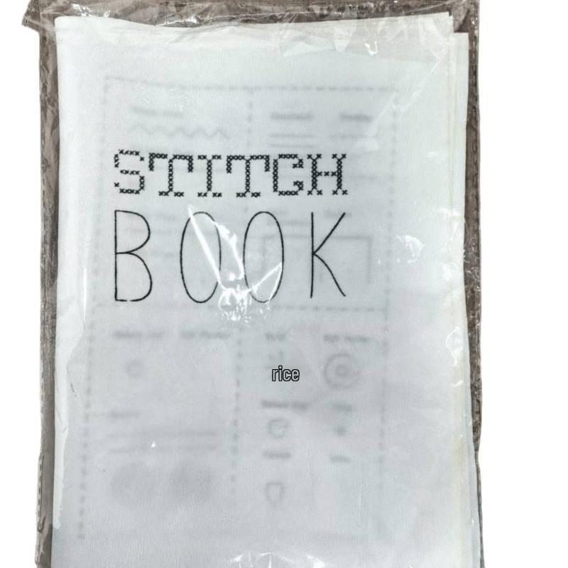 DIY Linen Embroidery Stitch Sample Book for Embroidery Enthusiasts