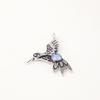 Rare Tanzanite Gemstone 925 Sterling Silver Jewelry Pendant1.8" Anniversary Gift CP-20-14