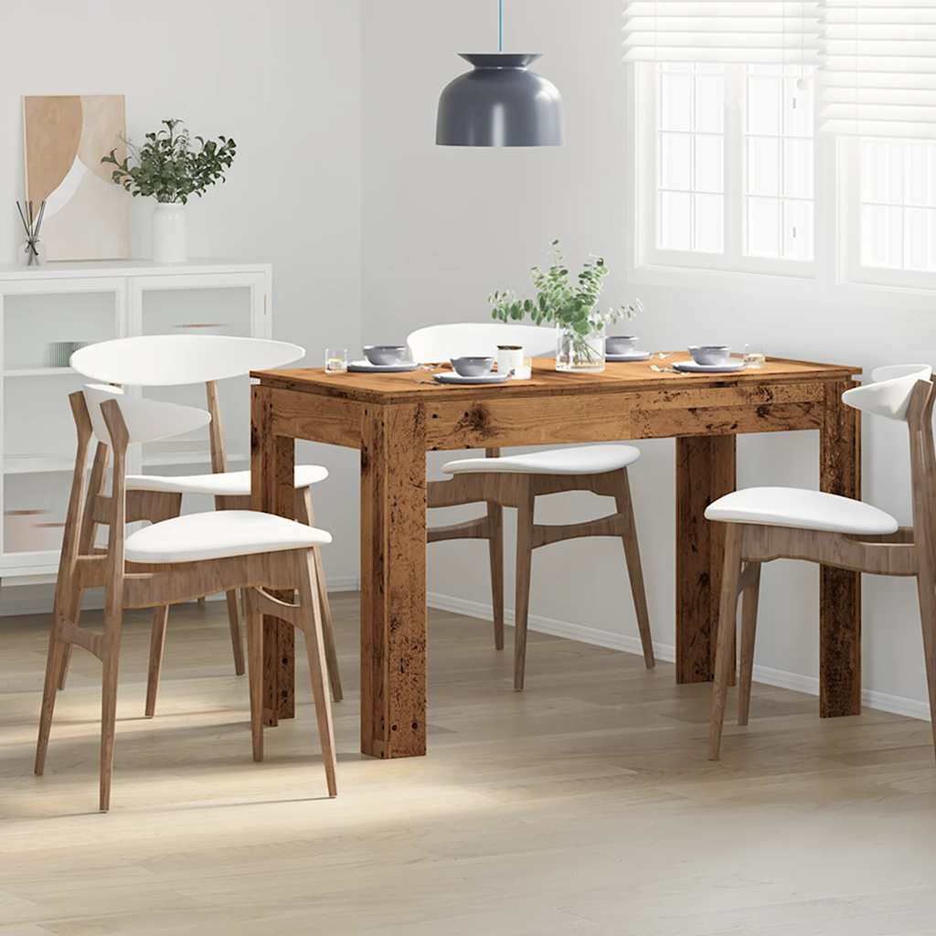 Vidaxl Tavolo da Pranzo, Legno Vecchio, Materiale a Base di Legno