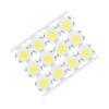 12Pcs LED Chips COB Light Emitter Component 5W 15‑17V for DIY Spotlights Downlight Ceiling Lamp