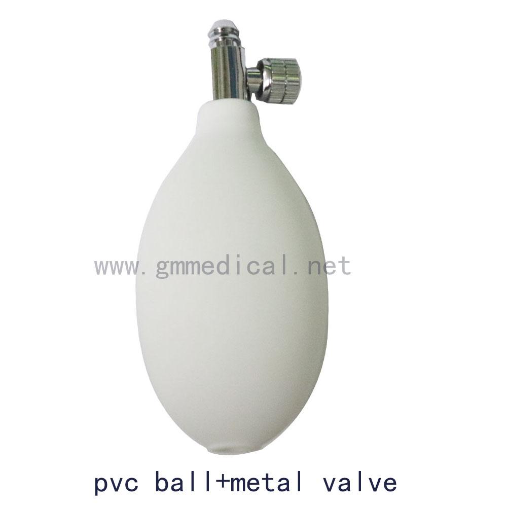 Manual Sphygmomanometer Latex/Pvc ball air inflatable bulb with metal valve use for blood pressure cuff. 5 pcs