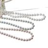 Pearl Aurora Super Bright Celestial Imitation Mother-of-Pearl White Round Beads for DIY Jewelry