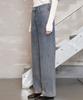 Ssikeoseun Washed Soft Denim Wide Pants_Blue