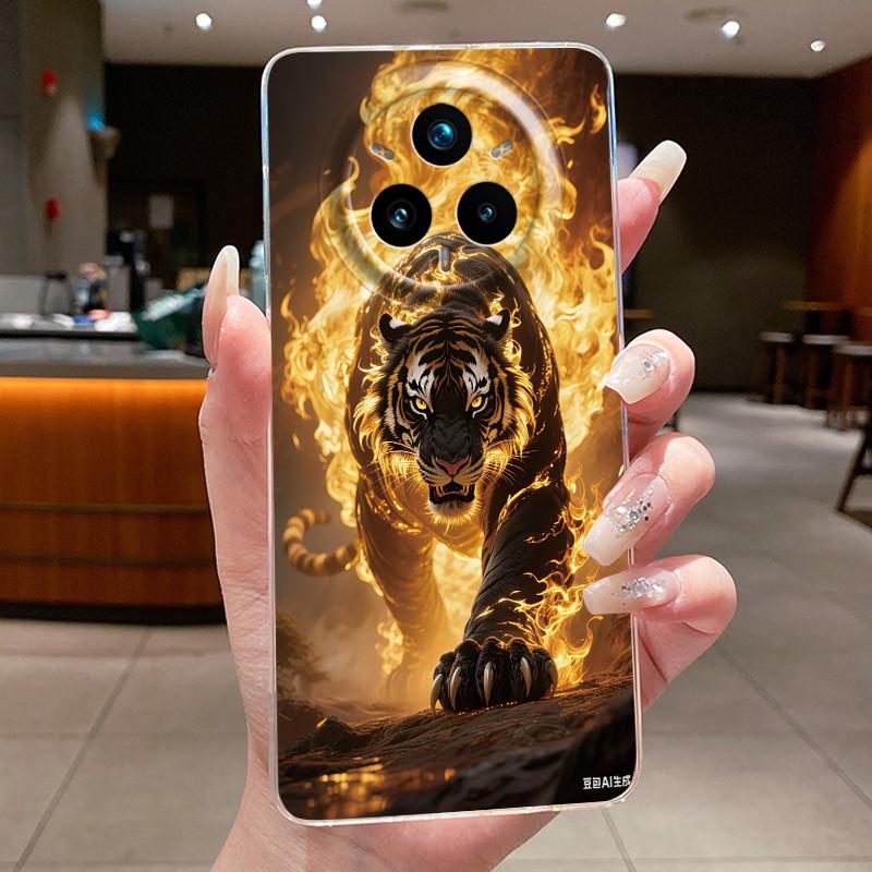 Casing For Realme 14 Pro Plus 5G Case Transparent Luxury Dragon Cute Cool Boys Girls Soft Cover For Realme 14Pro 14Pro+ 5G Cases