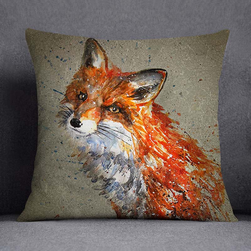 African Animal Beasts Home Decoration Pillowcase Square Pillowcase Home Office Decoration Cus On Cover