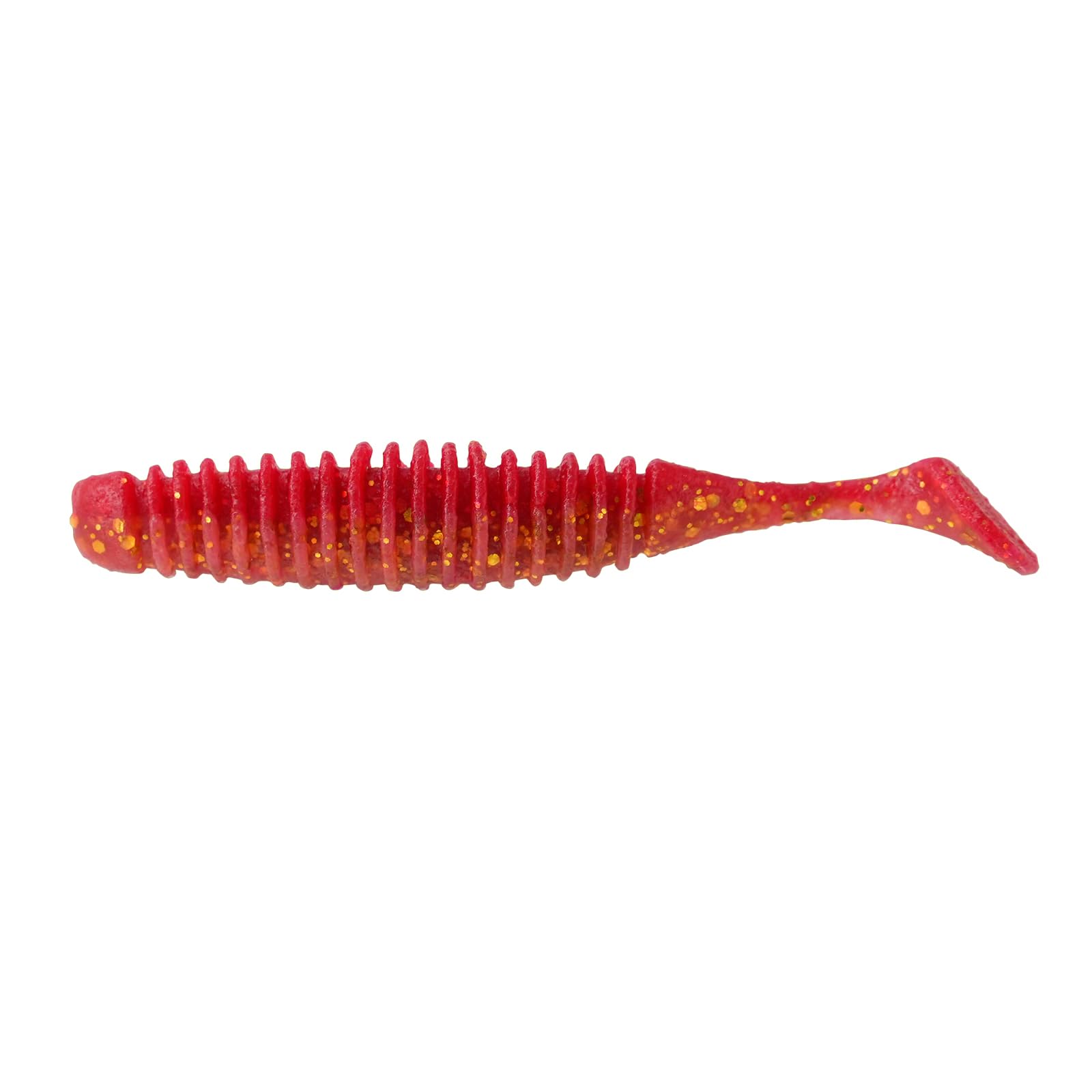 Berkley MaxScent Pulse Tail Red Gold Fleck for Black Sea and Black Sea 3-inch PBMSPT3-RGF (Suitable Bass, Rockfish, Bass, Bream)