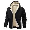 Men'S Zipper Jacket, Casual Retro Long Sleeved Cardigan Jacket