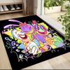 Happy Bunny Celebration Carpet Rug Soft Washable Antislip Home Living Room Sofa Mats Personalized Christmas Rug