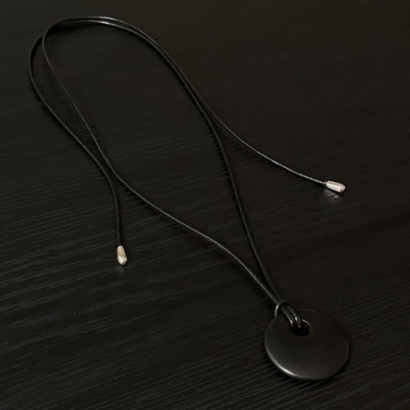 MARTA OnyxPendant_necklace (S)