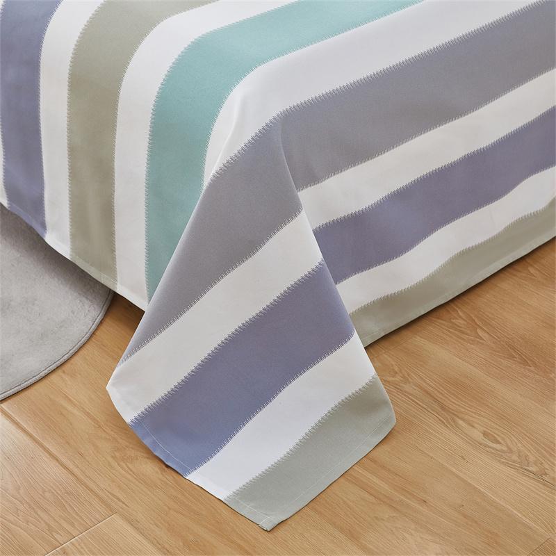 Cotton Thickened Bed Sheet Plant Flowers Printed Single Double Top King Sheets Pure Cotton Single Size Kids Bed Linen "