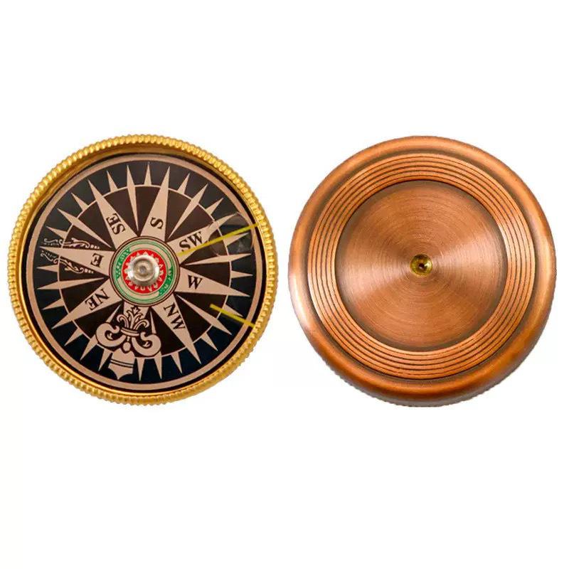 J53 Antique Bronze North-Finding Compass: Elegant, Precise, Gift-Quality Compass