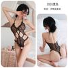 Sexy lingerie sexy neck lace pajamas hot temptation open onesie uniform women