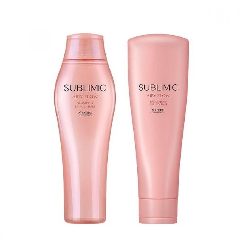Shiseido Professional Airy Flow Shampoo 250ml + Treatment 250g Single option