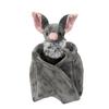 New 25cm Halloween Plushy Stuffed Bat Doll Plush Throw Pillow for Boys and Girls Christmas Halloween Decoration Holiday Gifts