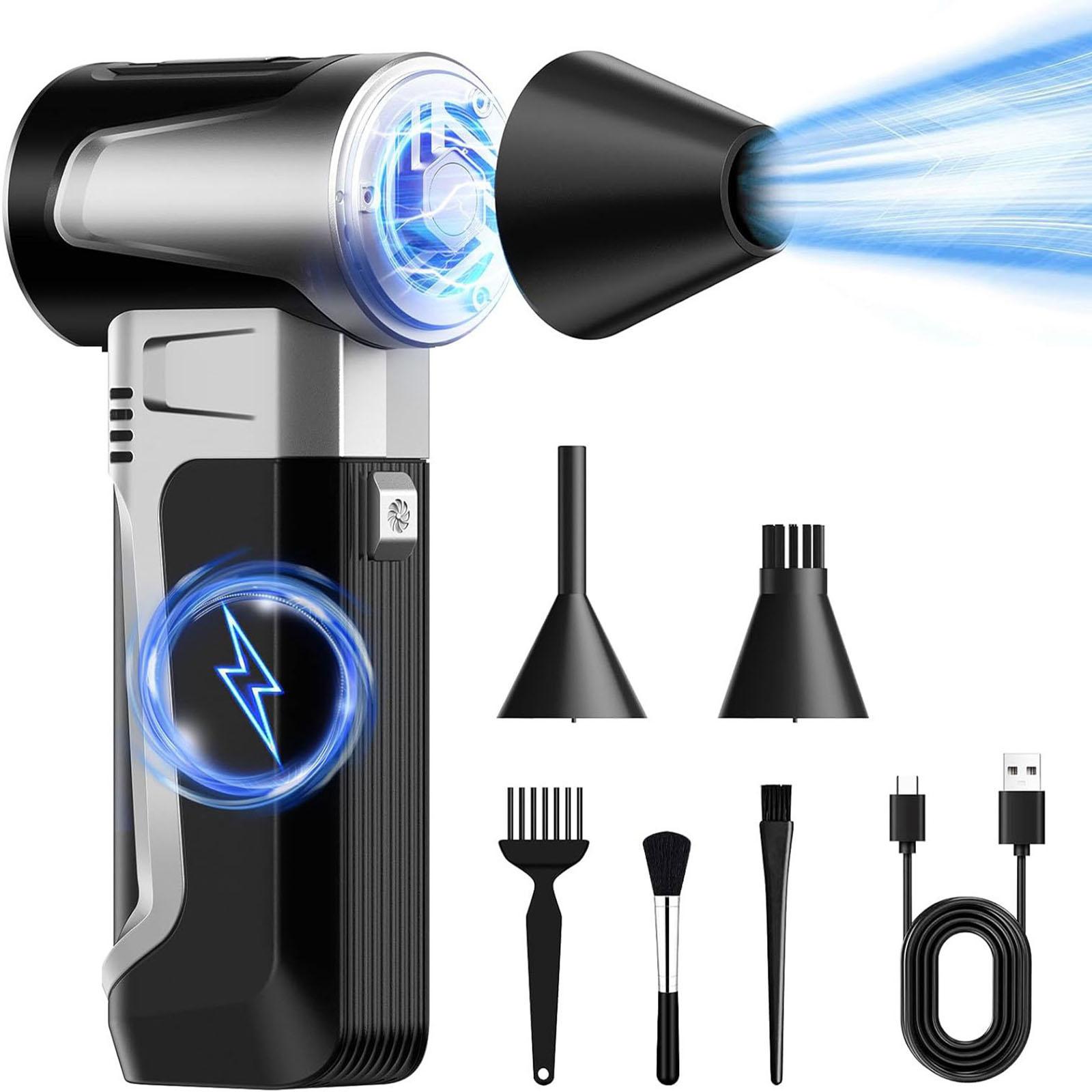 Turbocharged Electric Air Duster 160000 RPM Motor Cleaning Tool Suitable For Computer Keyboard Drying Ventilation Tasks 1