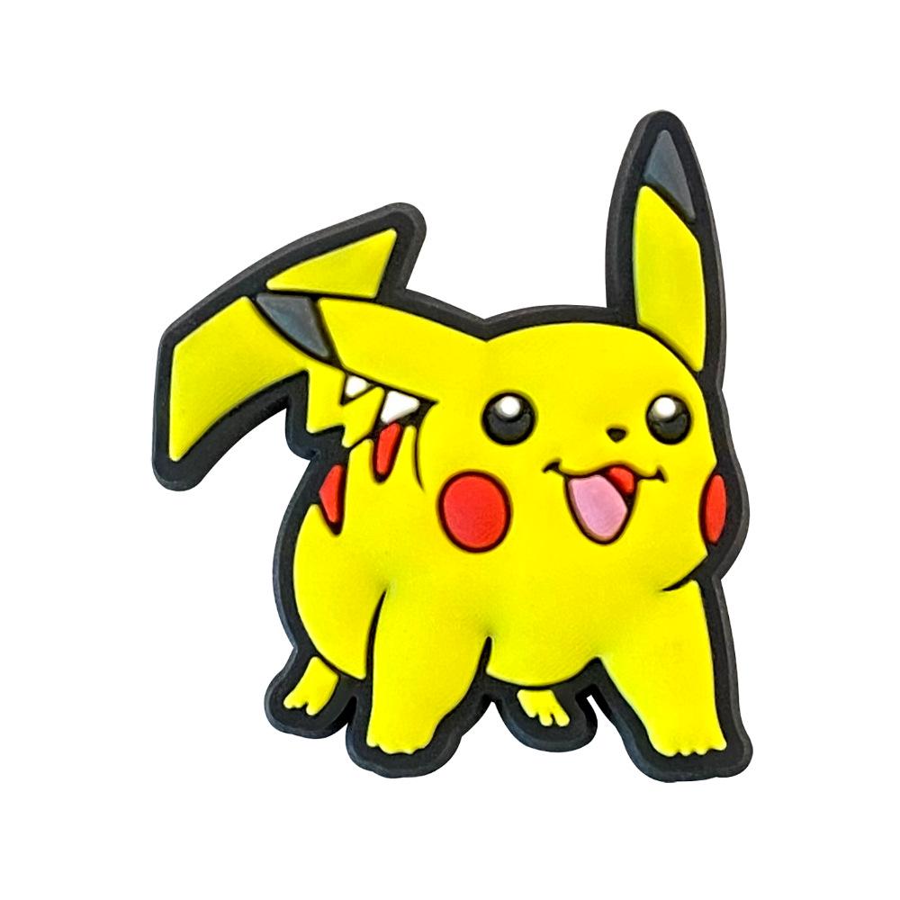 

Мягкие резиновые пряжки для обуви-клогов с цветами Покемон