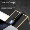 USAMS 2A 1m 2m 3m Micro USB Type C Lightning Phone Charge Data Braided Cable For iPhone 13 12 11 Huawei Samsung Xiaomi Redmi