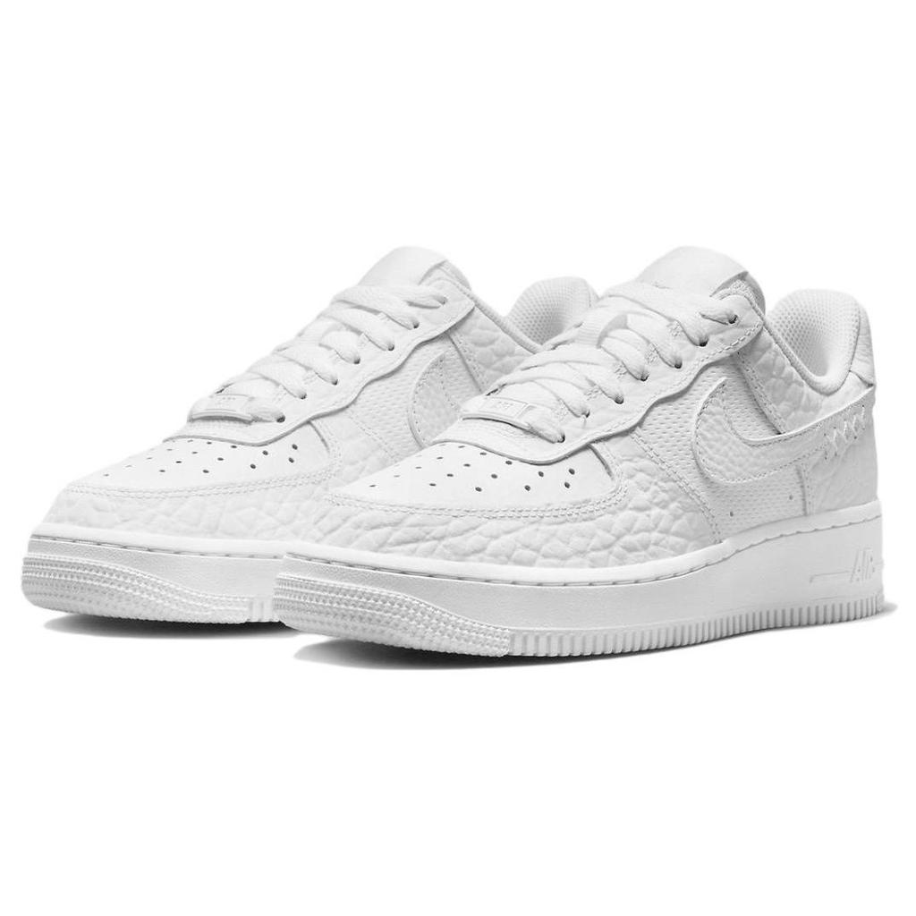 Nike Air Force 1 'Color Of The Month' Leather Slip Resistant Cushioning Abrasion Resistant DZ4711-100